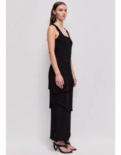 Carmine Knit Midi Skirt