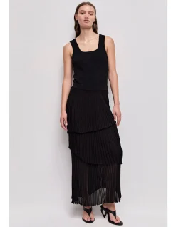 Carmine Knit Midi Skirt