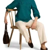 Cascading Appliqué Knit