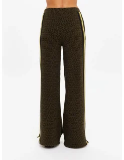 Castilla Juniper Organic Knit Wide Leg Pant