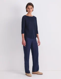 CECILE LINEN TOP