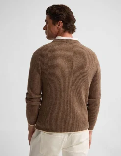 CEDAR WOOL TIPPING KNIT