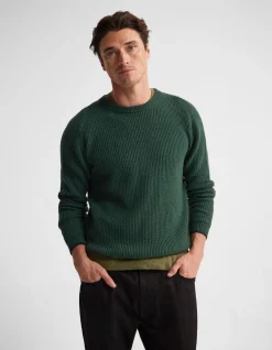 CEDAR WOOL TIPPING KNIT