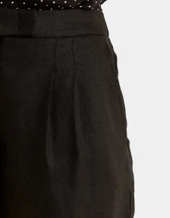 CELINE LINEN SHORTS