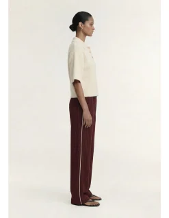 Celine Polo Knit Top