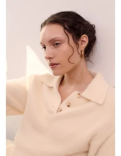 Celine Polo Knit Top