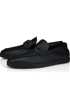 CHAMBELIBOAT FLAT CALF DS BLACK/BK GUN/BK SOLE