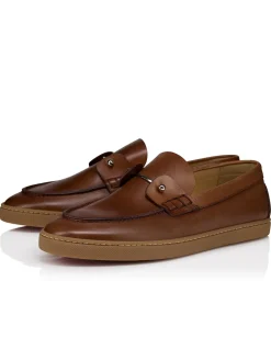 CHAMBELIBOAT FLAT CALF P HAVANE