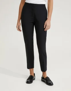 CHARLA WOOL STRETCH SUIT PANTS