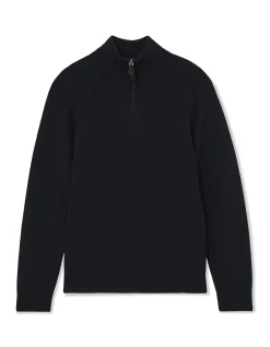 Charming Half Zip Long Sleeve Jumper