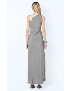 CHATEAU SPLIT MAXI DRESS