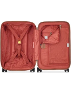 Chatelet Air 2.0 55cm Expandable Front Pocket Small Carry-On Suitcase Brown