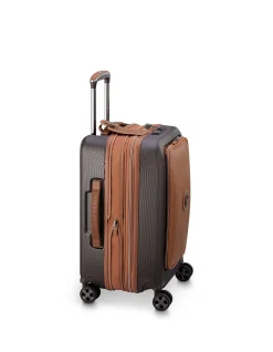 Chatelet Air 2.0 55cm Expandable Front Pocket Small Carry-On Suitcase Brown