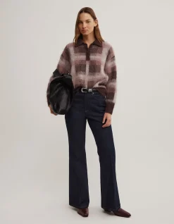 Check Polo Knit