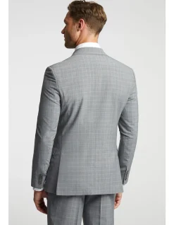 CHECK SUIT JACKET