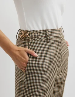 Check Wool Pant