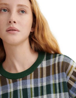 CHEQUERED TEE