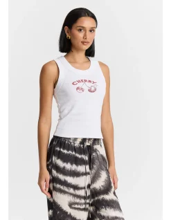 Cherry Rib Tank