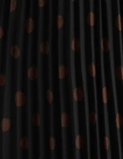 CHIFFON PLEATED SKIRT