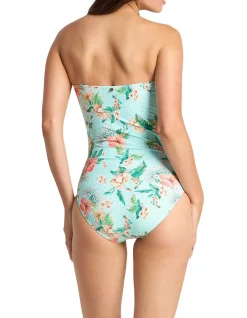 Chilio D/DD Wrap Bandeau One Piece Swimsuit