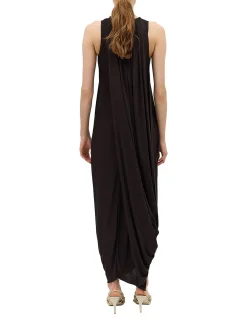 CHOCOLATE JERSEY RELEASE DRESS