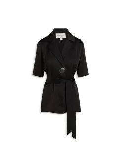 Chorus Shirt Silky Japanese Cupro Black