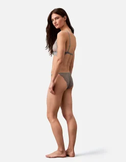 CK BLACK GEO LACE BIKINI