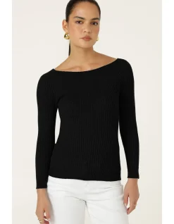 CLAIRE KNIT IN BLACK