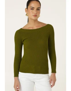CLAIRE KNIT IN OLIVE