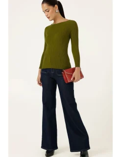 CLAIRE KNIT IN OLIVE