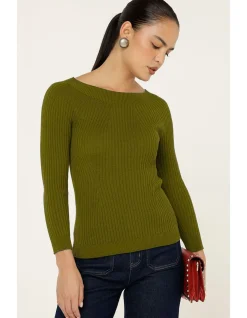 CLAIRE KNIT IN OLIVE