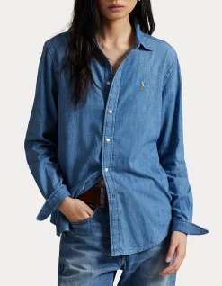 CLASSIC FIT DENIM SHIRT