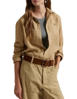 CLASSIC FIT LINEN SHIRT
