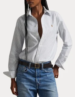 CLASSIC FIT STRIPED OXFORD SHIRT