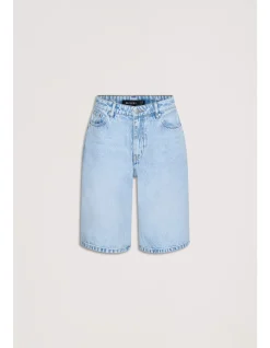 CLEO LONGLINE DENIM SHORT