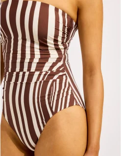 Coastline DD Bandeau One Piece Swimsuit
