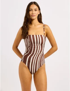 Coastline DD Bandeau One Piece Swimsuit