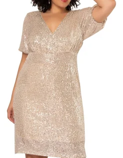 Cocktail Queen Sequin Mini Dress