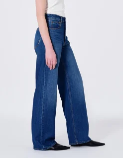Coco Relaxed High Rise Wide Leg Jeans