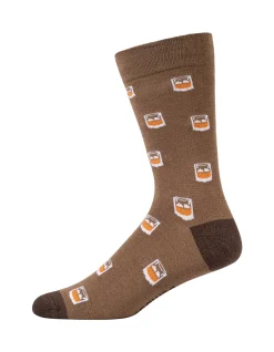COMFORT TOP WHISKEY BAMBOO SOCK