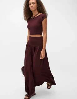 COMPACT CREPE KNIT TOP