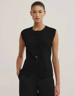 Compact Knit Vest