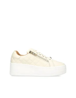CONNECTED ZIP CREAM SNEAKER