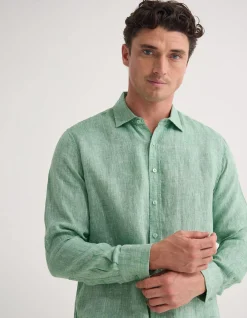 COOPER FRENCH LINEN L/S SHIRT