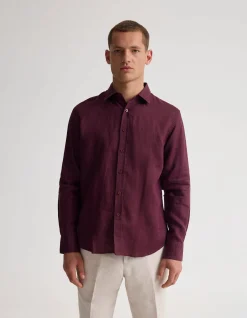 COPPER EUROPEAN LINEN SHIRT