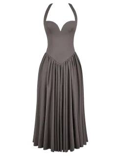 COQUETTE MIDI DRESS