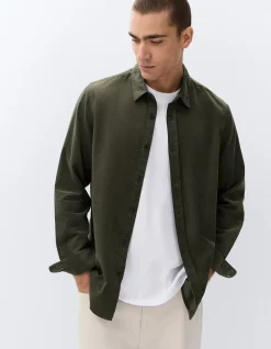 CORD REGULAR FIT SHIRT