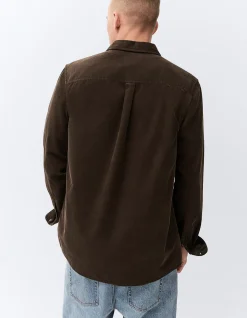 CORD REGULAR FIT SHIRT