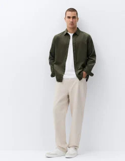 CORD REGULAR FIT SHIRT