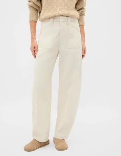 CORD BARREL PANT